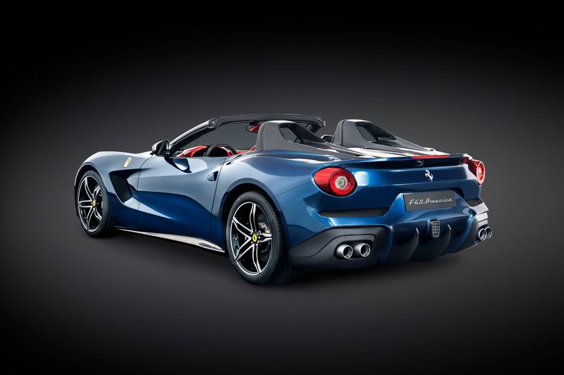 Illustration for article titled Ferrari F60 America: A 730 HP, $2.5 Million Roofless Salute To Freedom